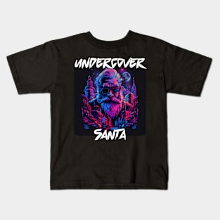 Undercover Santa in Town 2 Kids T-Shirt